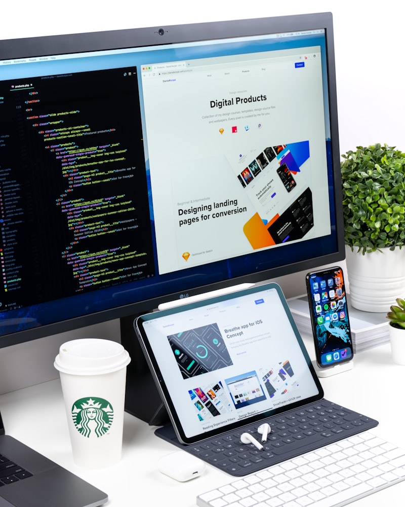 Restaurant website design